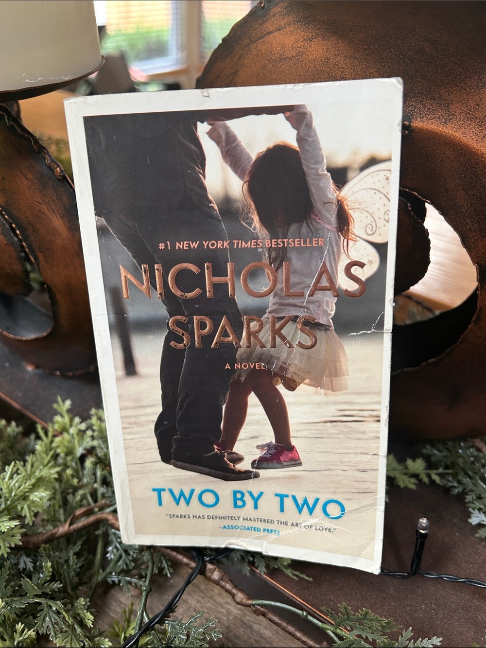 Two by Two by Nicholas Sparks - White & Blue Paperback
